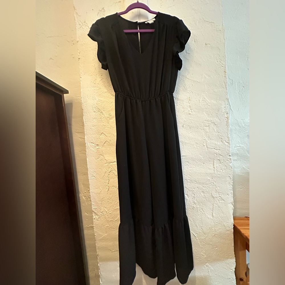 Monteau los angeles black jumpsuit